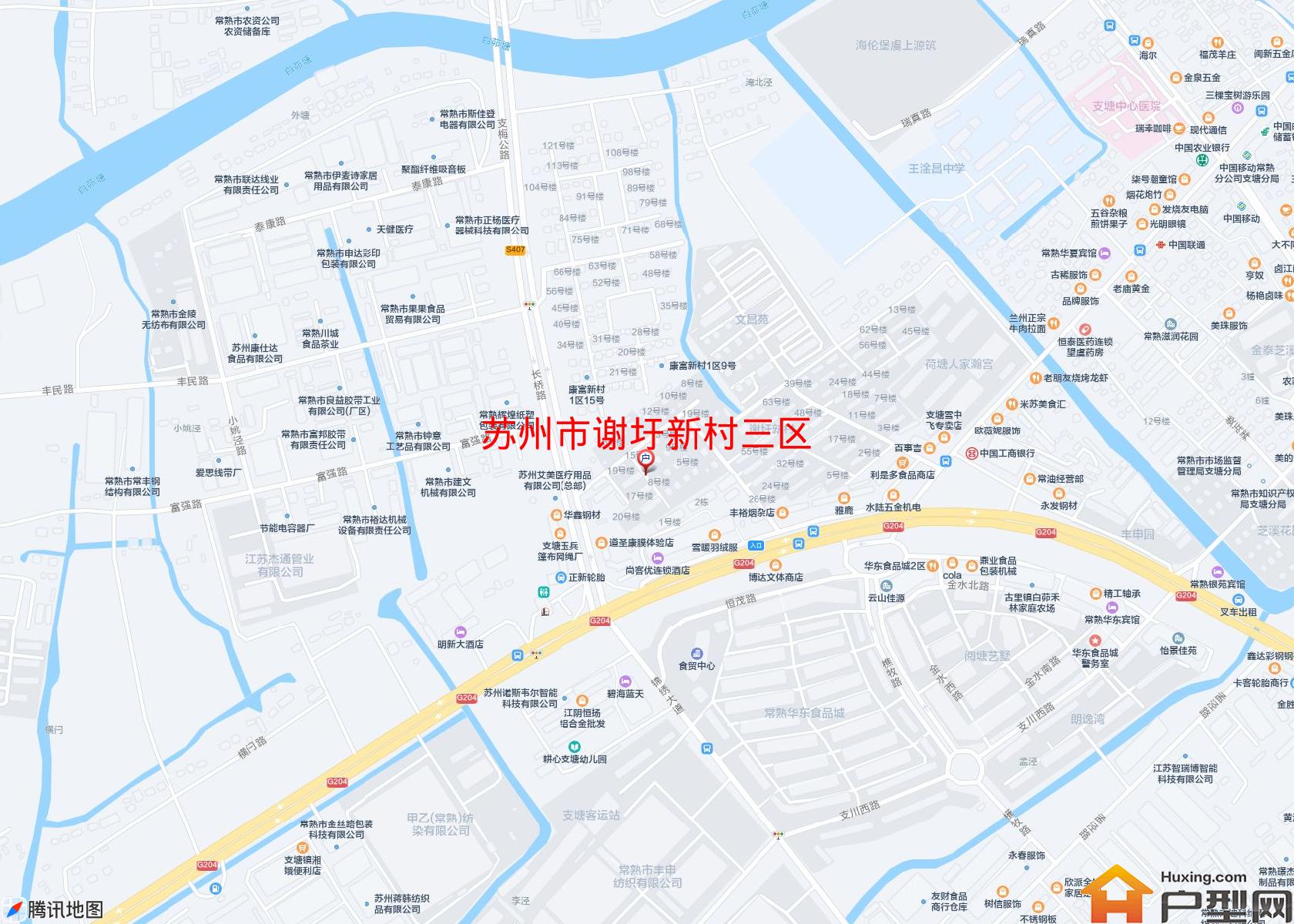 谢圩新村三区小区 - 户型网
