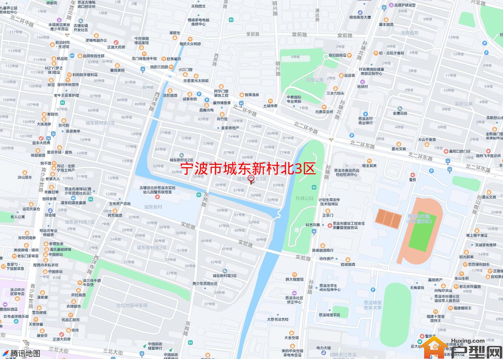 城东新村北3区小区 - 户型网