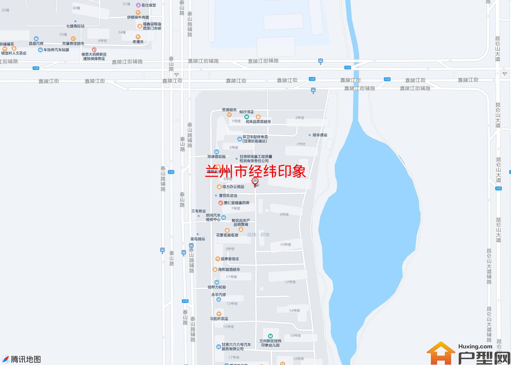 经纬印象小区 - 户型网