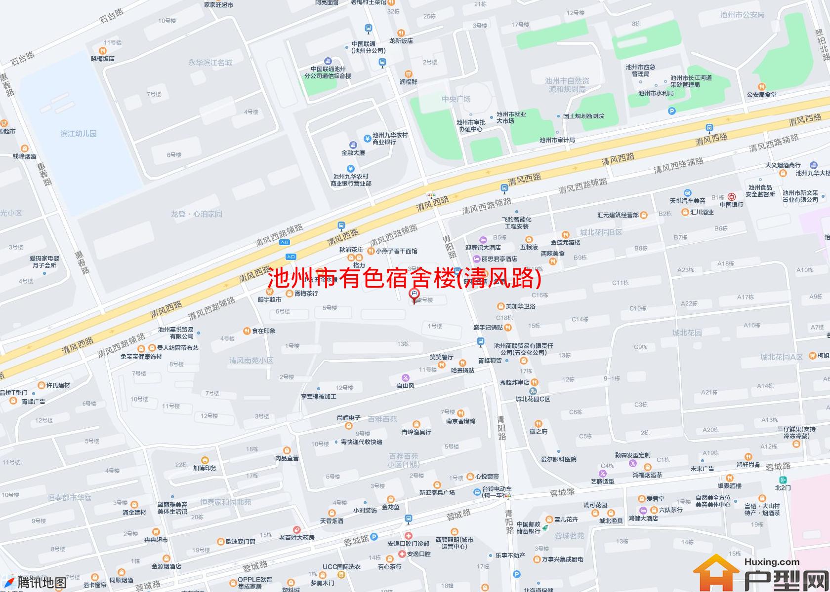 有色宿舍楼(清风路)小区 - 户型网