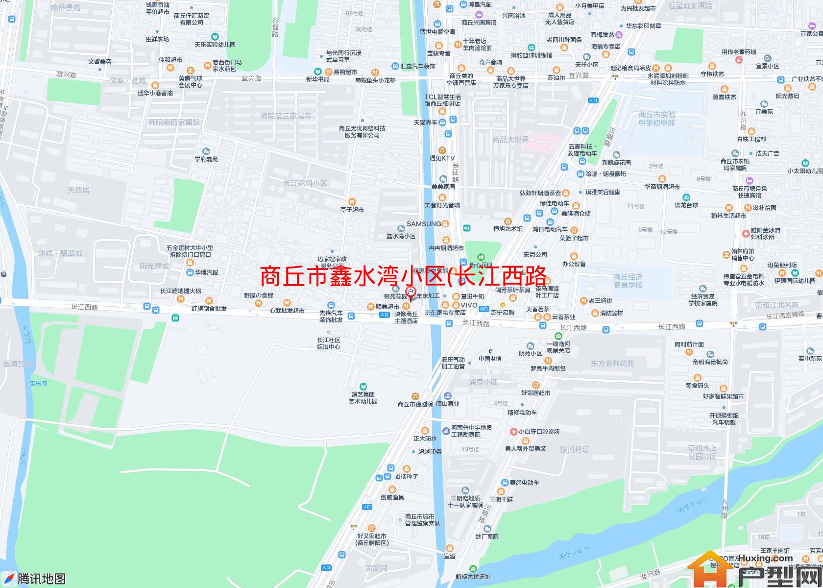 鑫水湾小区(长江西路)小区 - 户型网