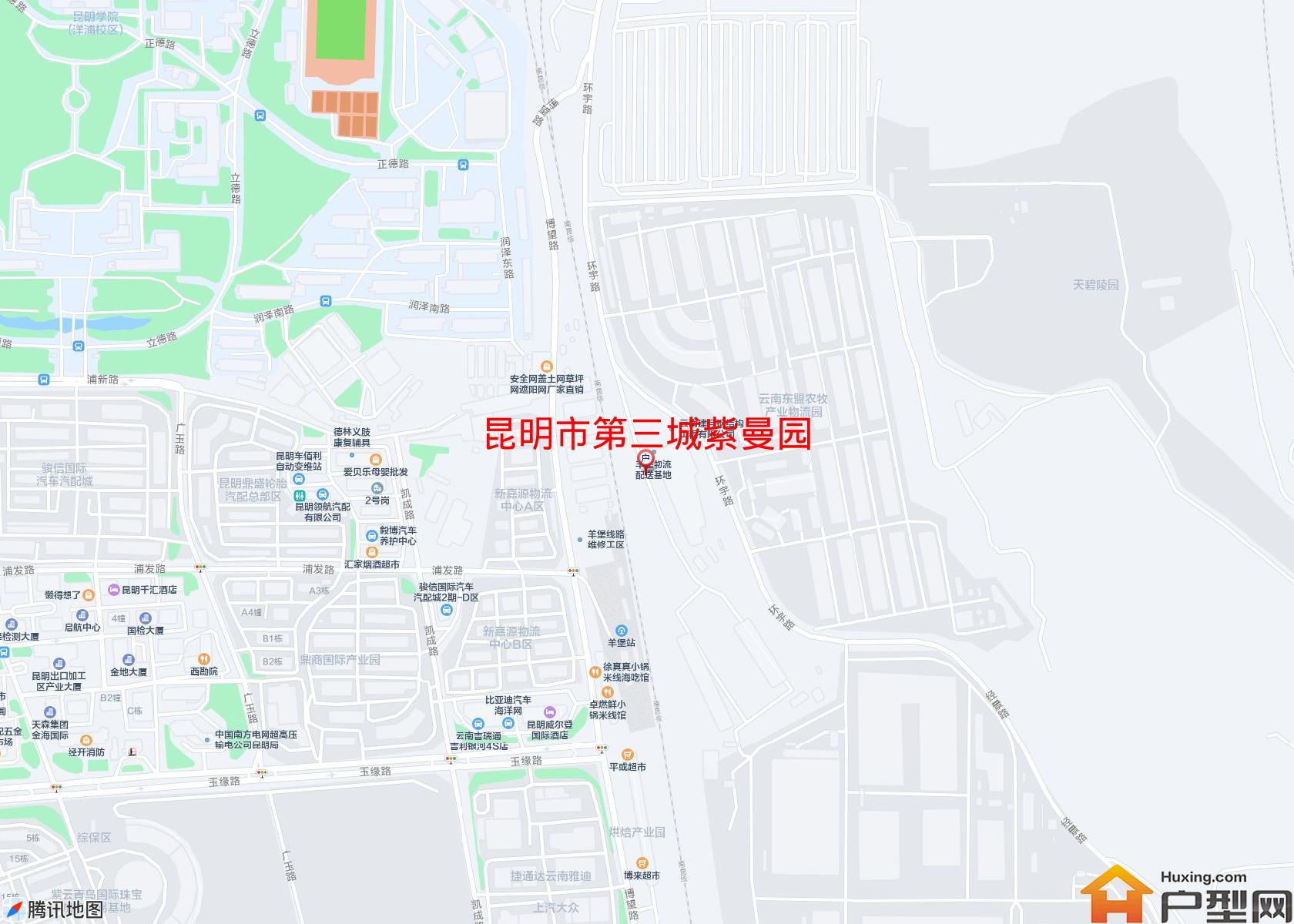 第三城紫曼园小区 - 户型网