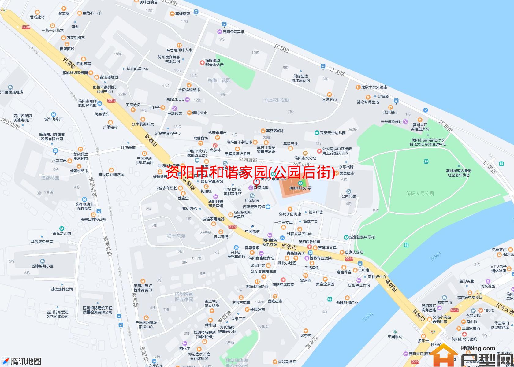 和谐家园(公园后街)小区 - 户型网
