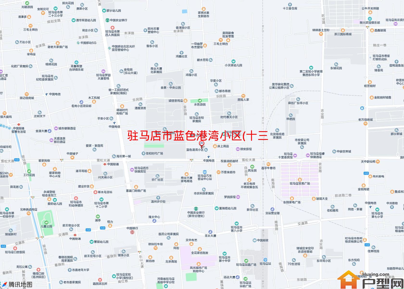 蓝色港湾小区(十三香路)小区 - 户型网