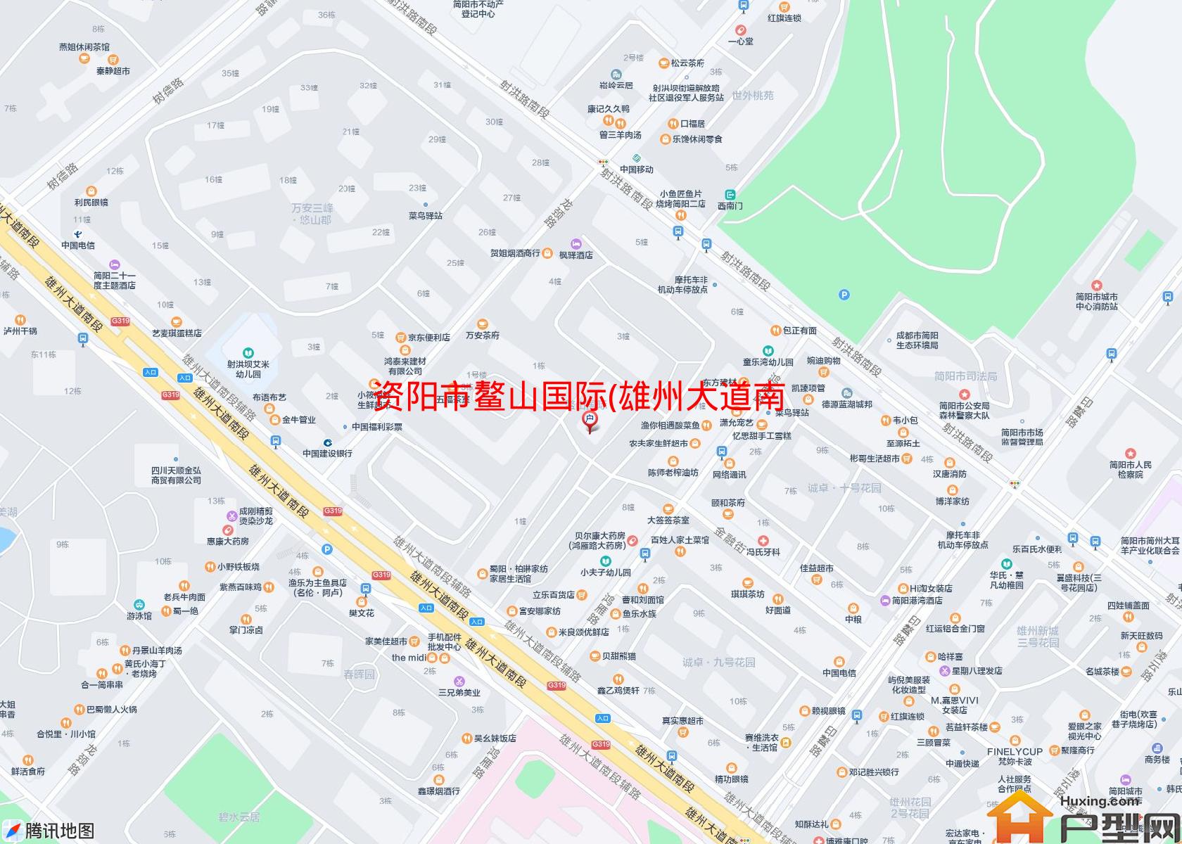 鳌山国际(雄州大道南段454号)小区 - 户型网
