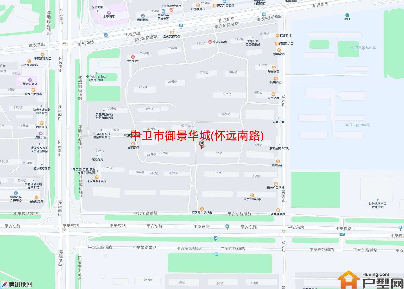 御景华城(怀远南路)小区 - 户型网