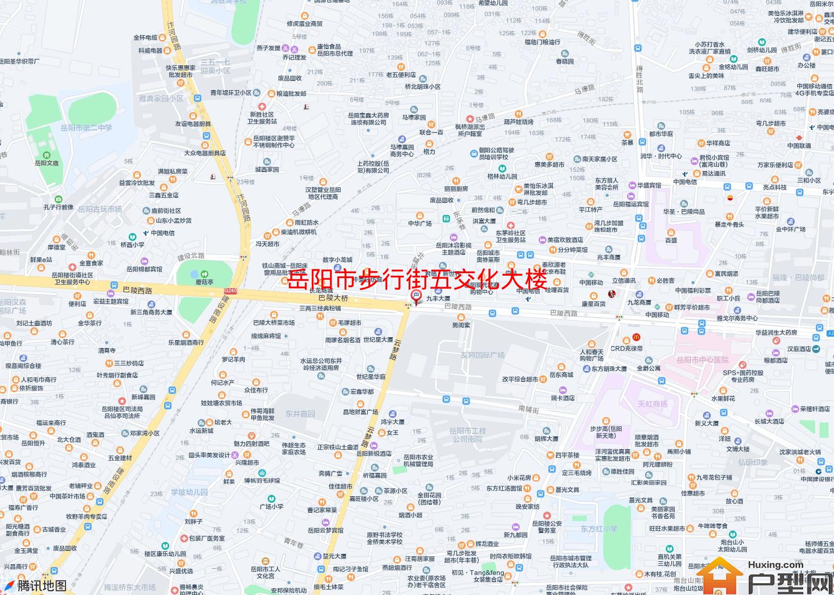 步行街五交化大楼小区 - 户型网
