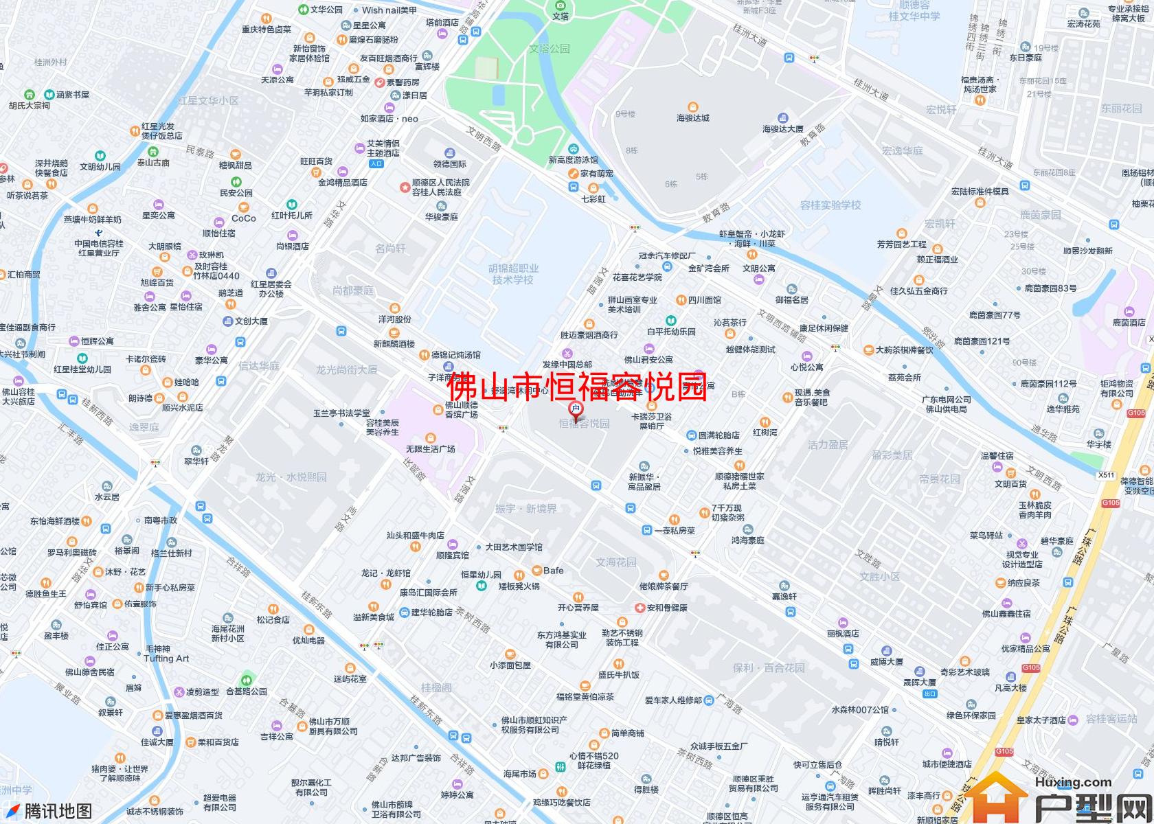恒福容悦园小区 - 户型网