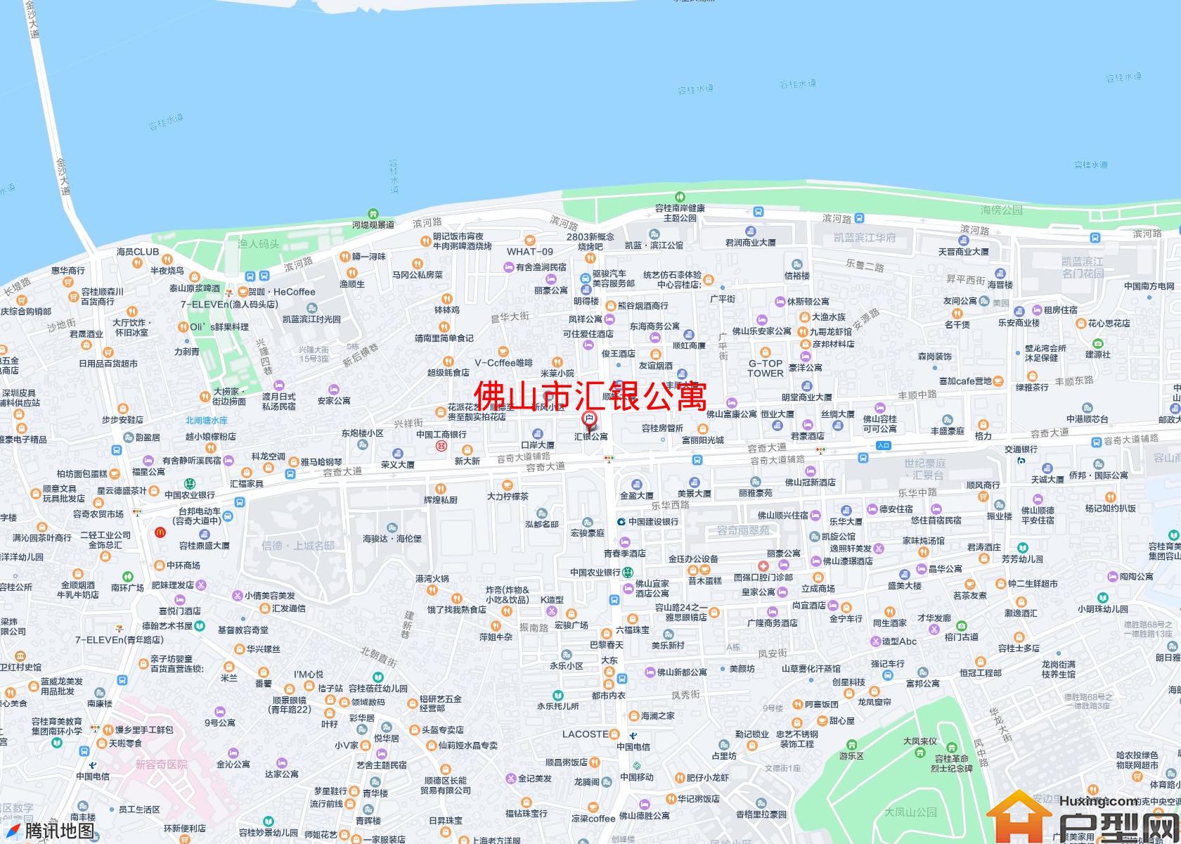 汇银公寓小区 - 户型网