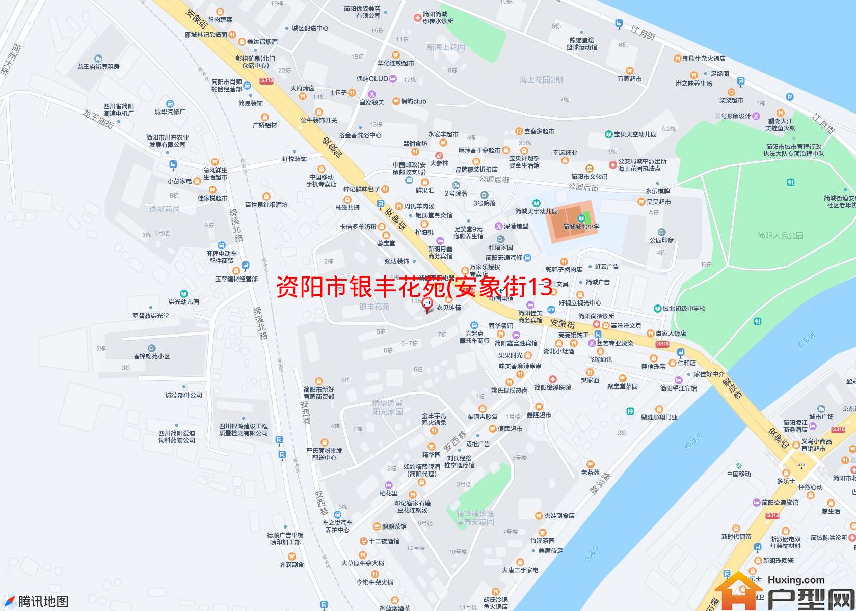 银丰花苑(安象街137号)小区 - 户型网