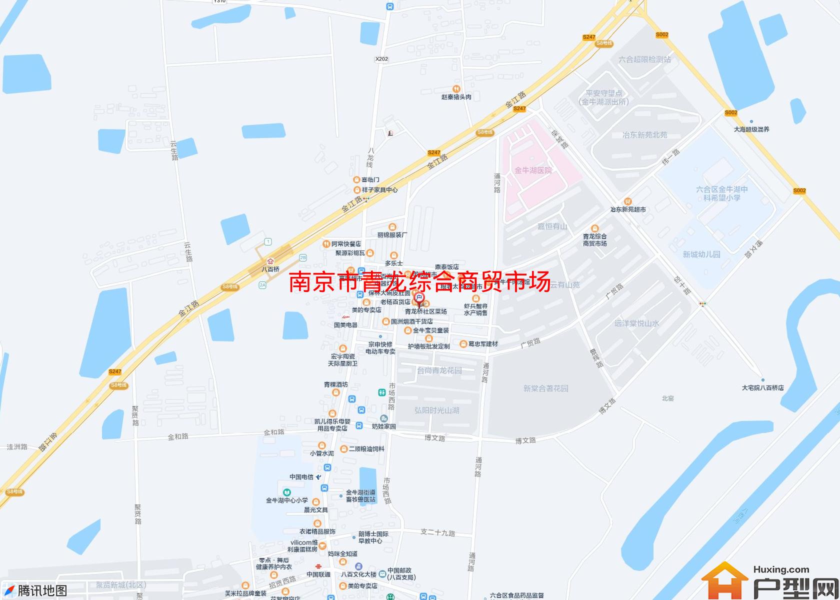 青龙综合商贸市场小区 - 户型网