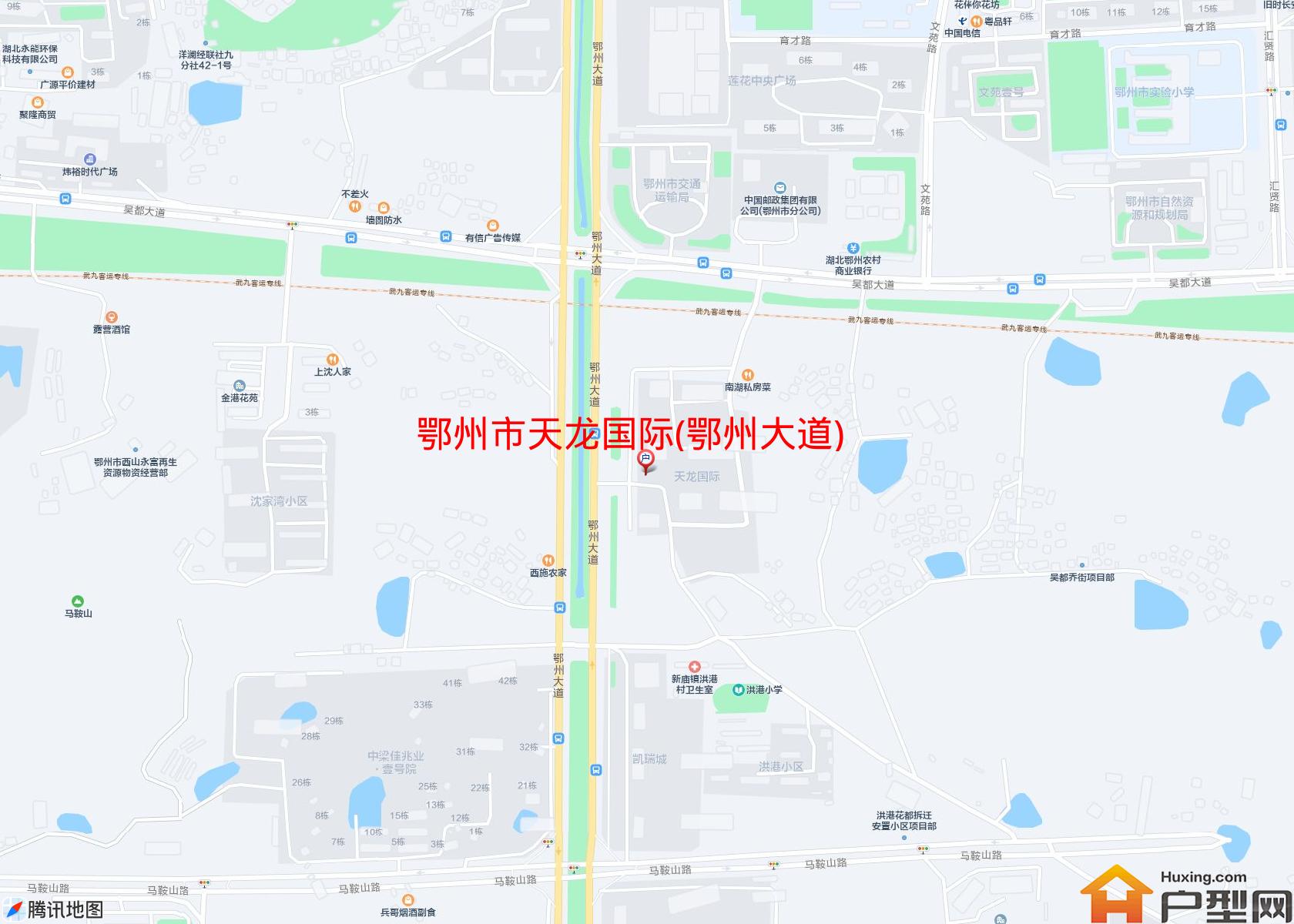 天龙国际(鄂州大道)小区 - 户型网