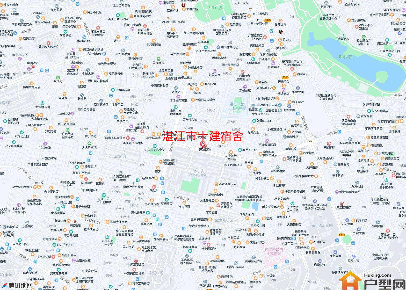 十建宿舍小区 - 户型网