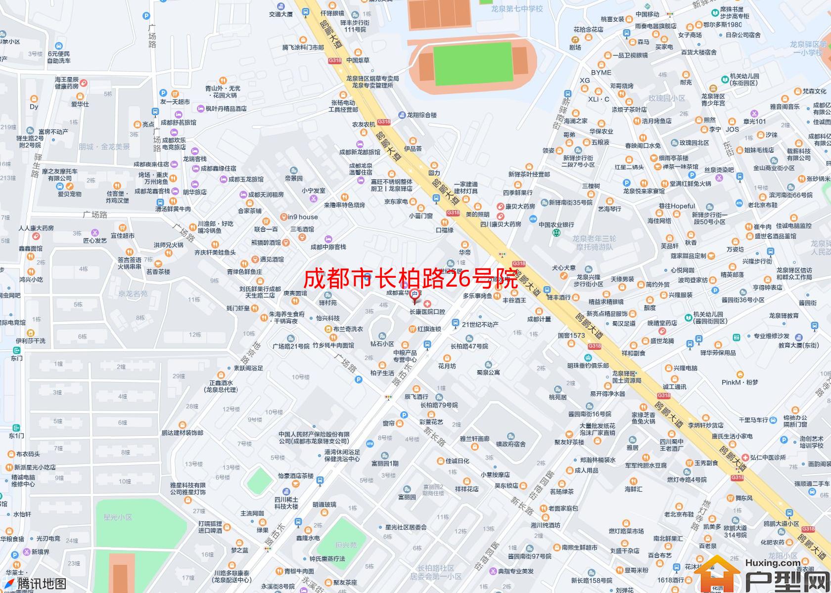 长柏路26号院小区 - 户型网