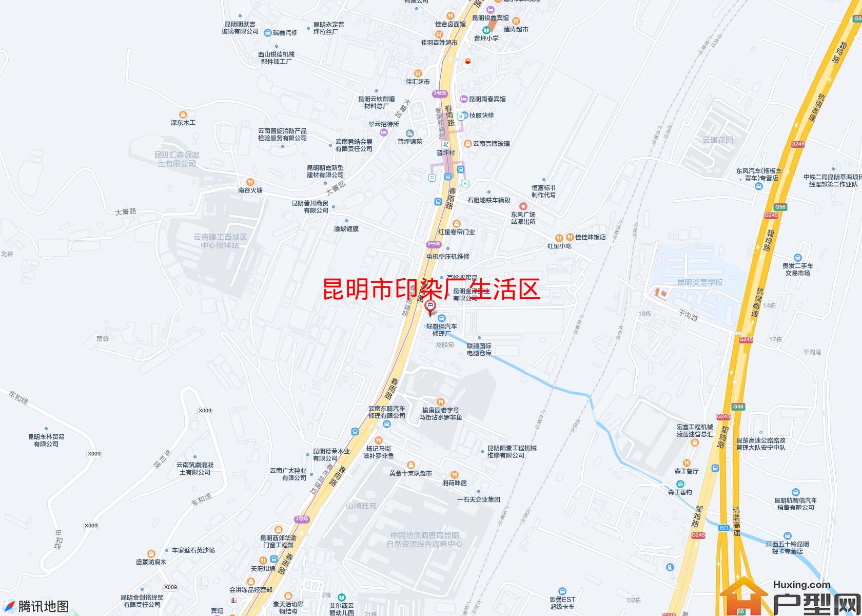 印染厂生活区小区 - 户型网