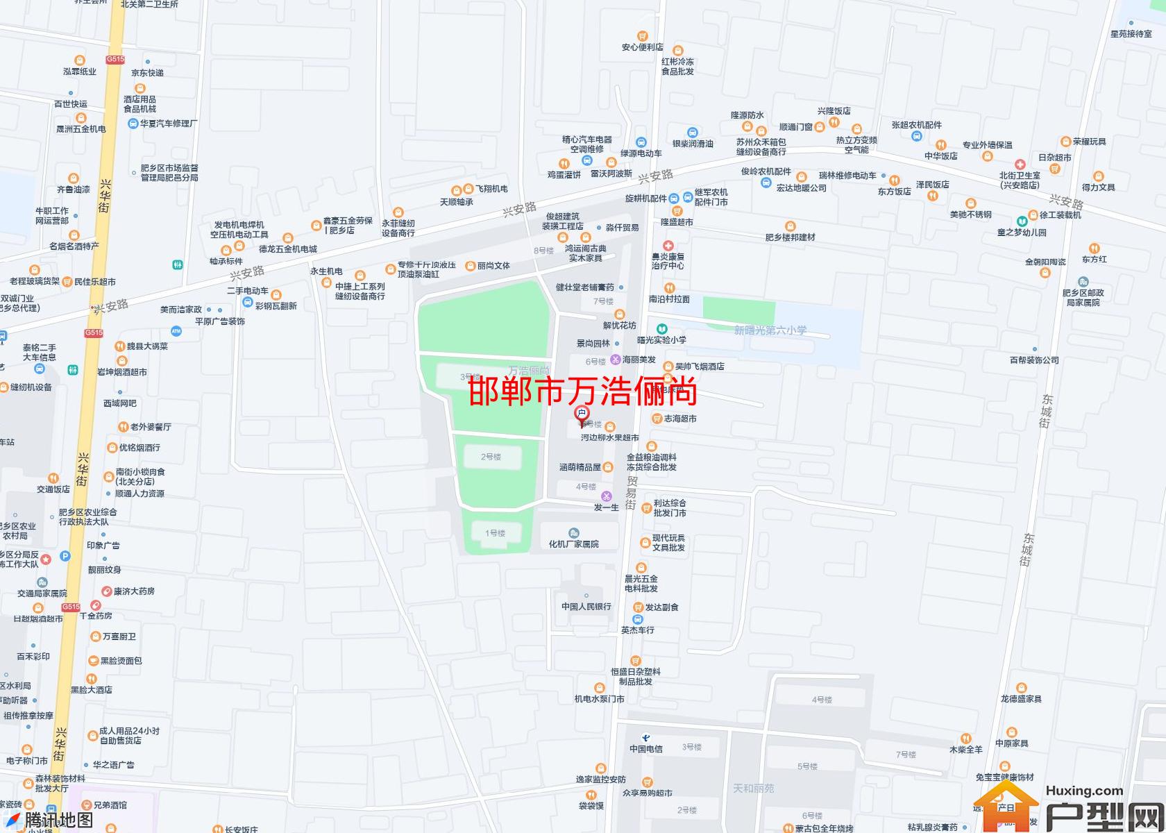 万浩俪尚小区 - 户型网