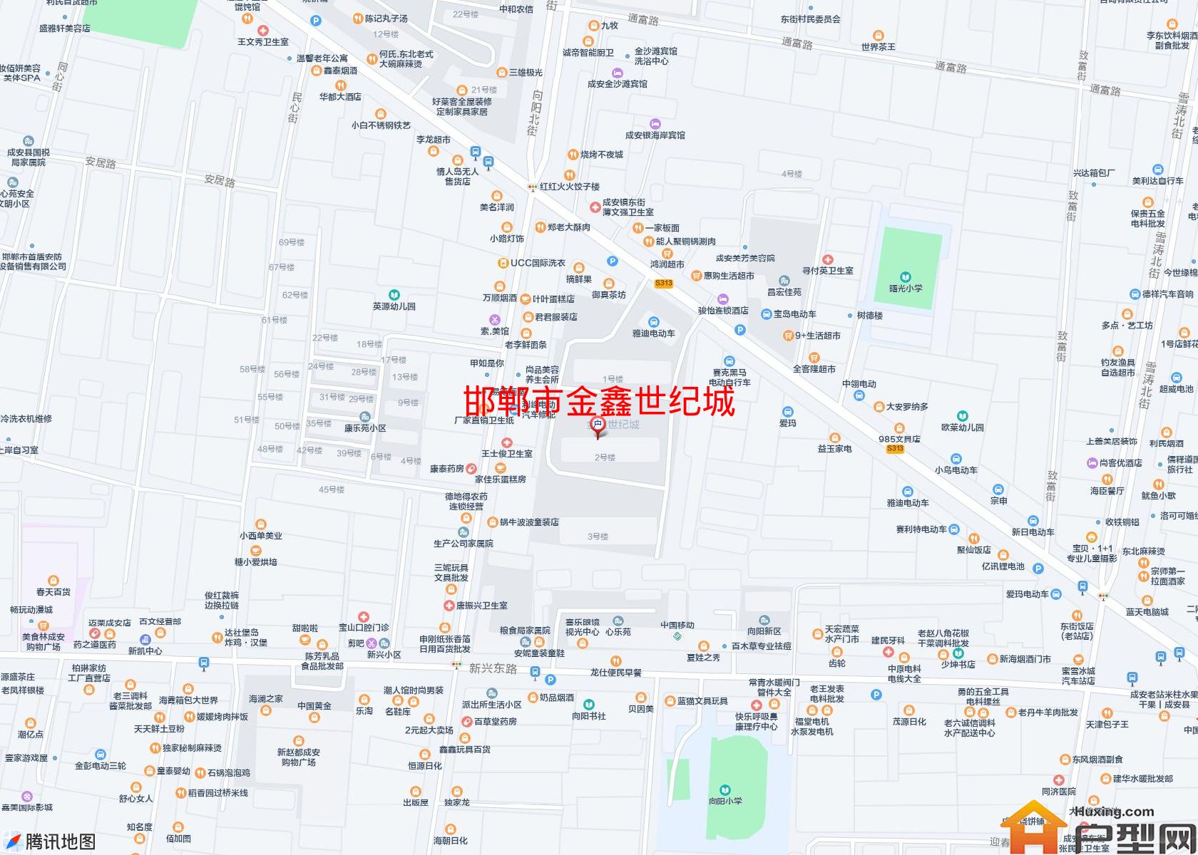 金鑫世纪城小区 - 户型网
