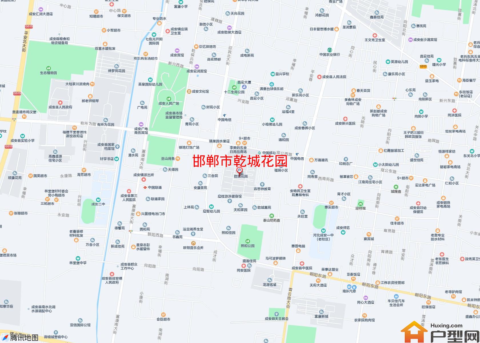 乾城花园小区 - 户型网