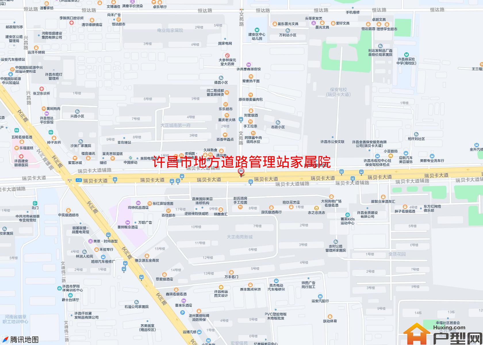 地方道路管理站家属院小区 - 户型网