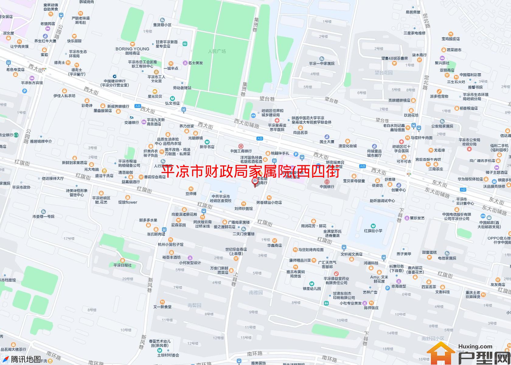 财政局家属院(西四街)小区 - 户型网