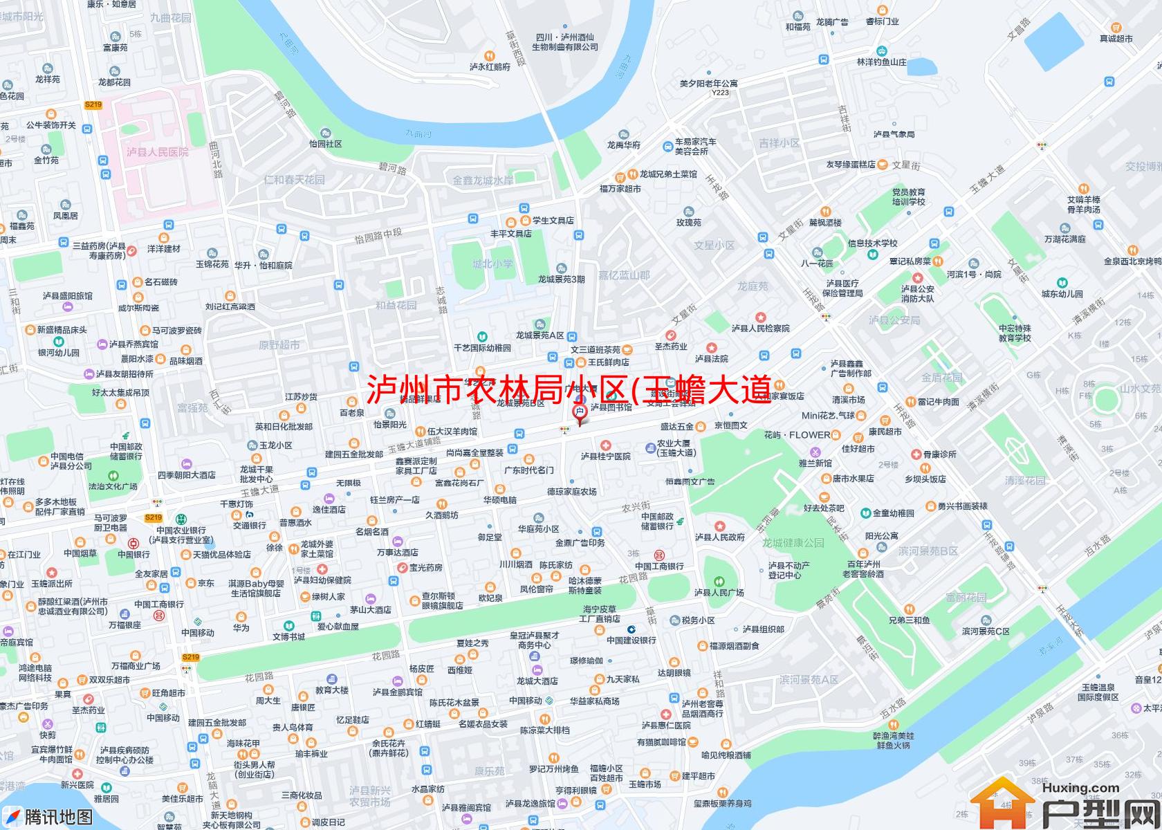 农林局小区(玉蟾大道)小区 - 户型网