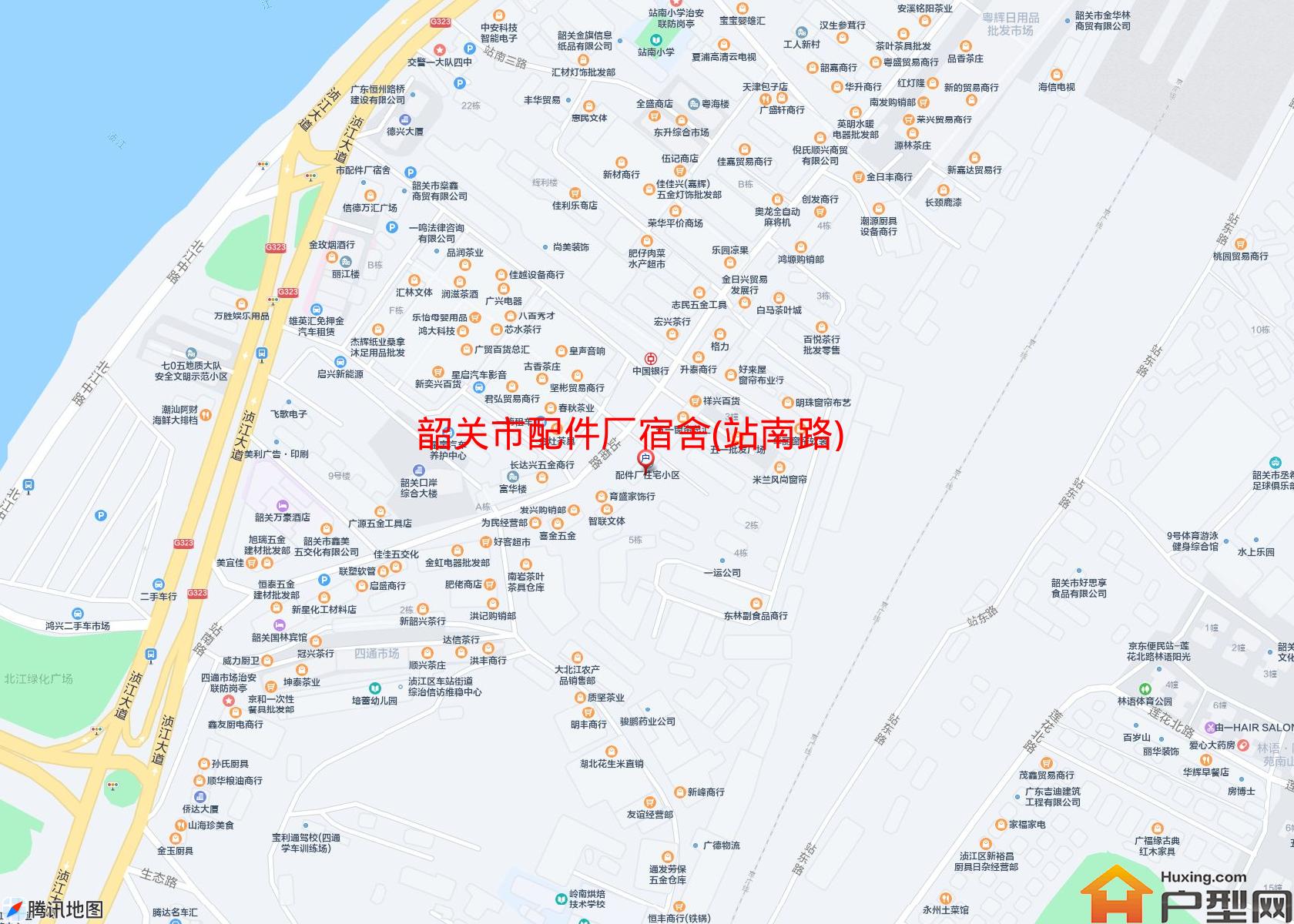 配件厂宿舍(站南路)小区 - 户型网
