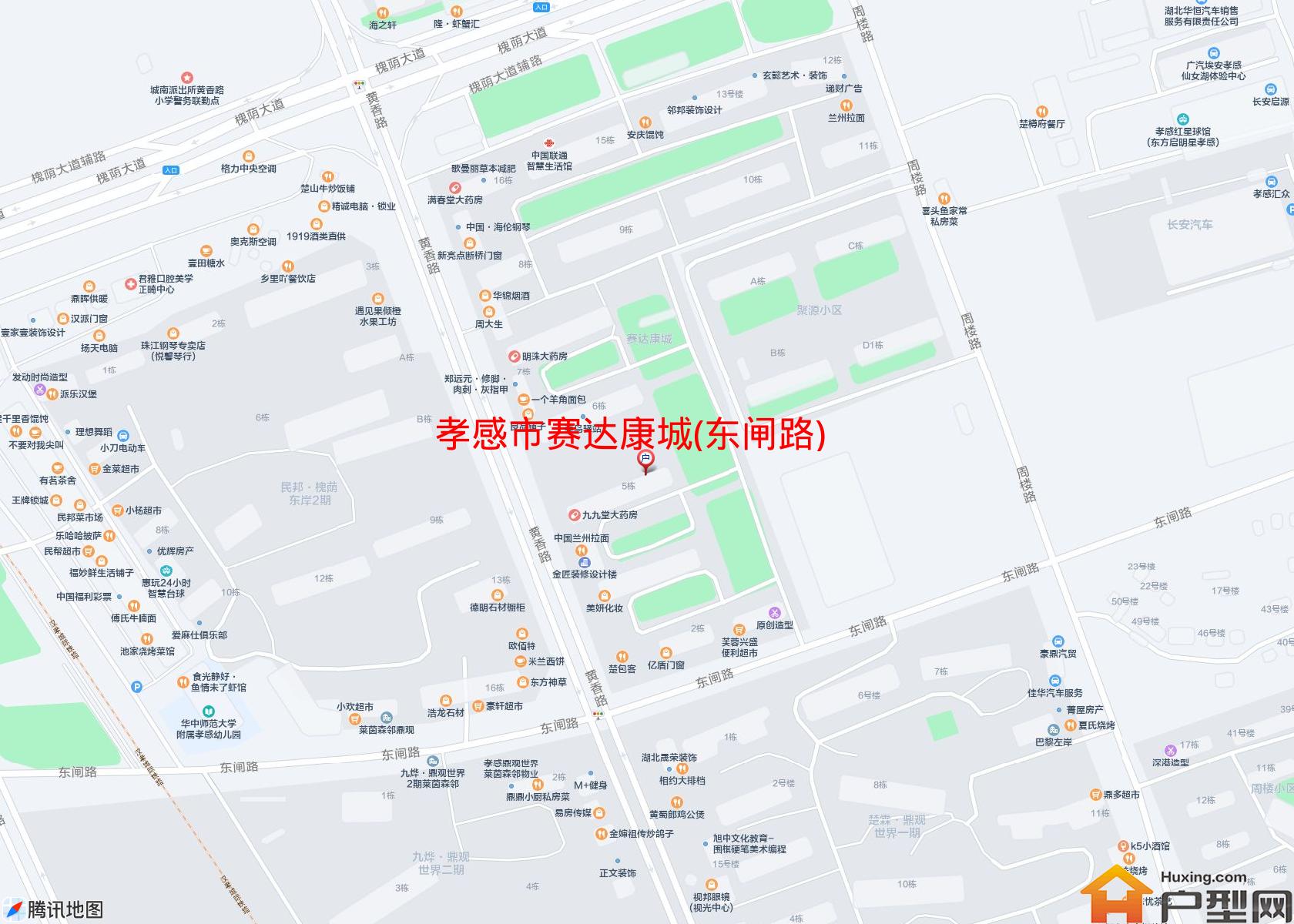 赛达康城(东闸路)小区 - 户型网
