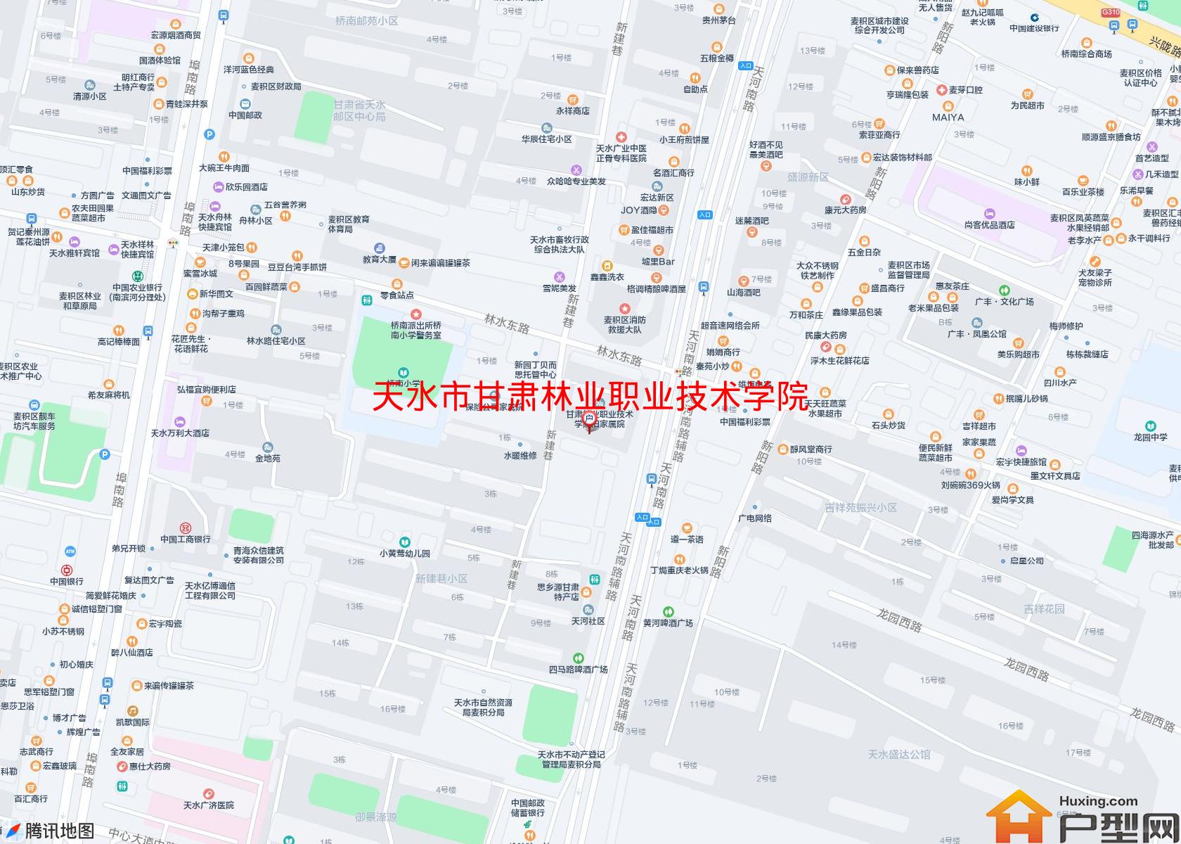 甘肃林业职业技术学院旧家属院(天河南路)小区 - 户型网