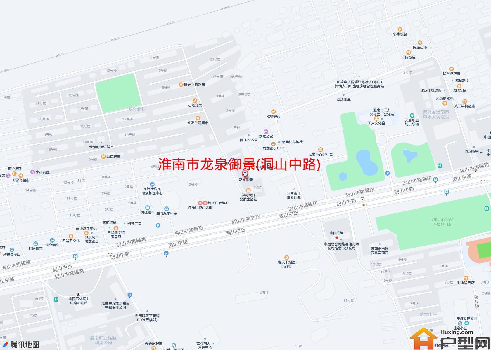 龙泉御景(洞山中路)小区 - 户型网