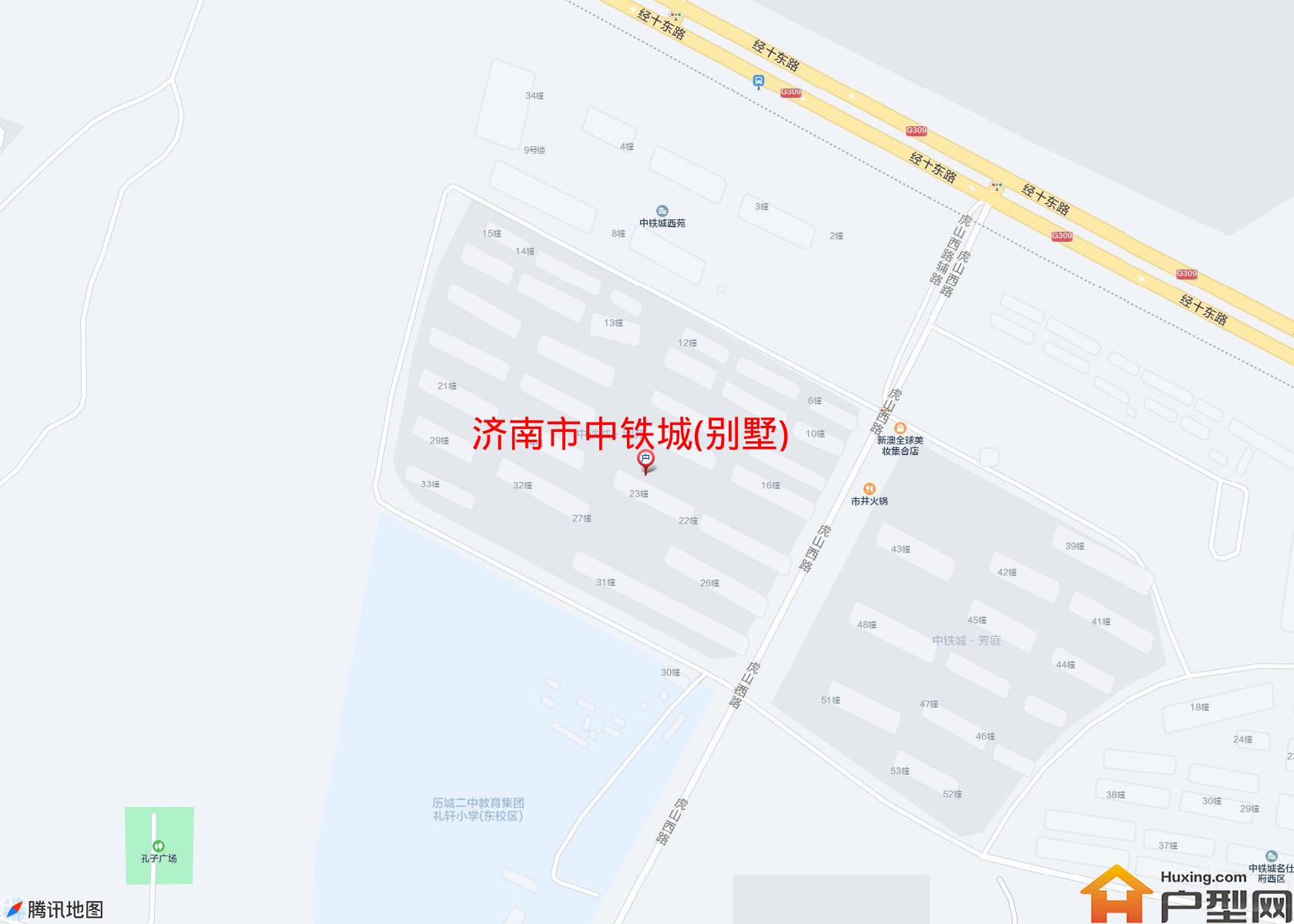中铁城(别墅)小区 - 户型网