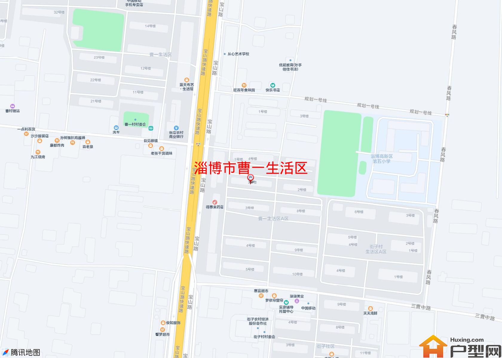 曹一生活区小区 - 户型网