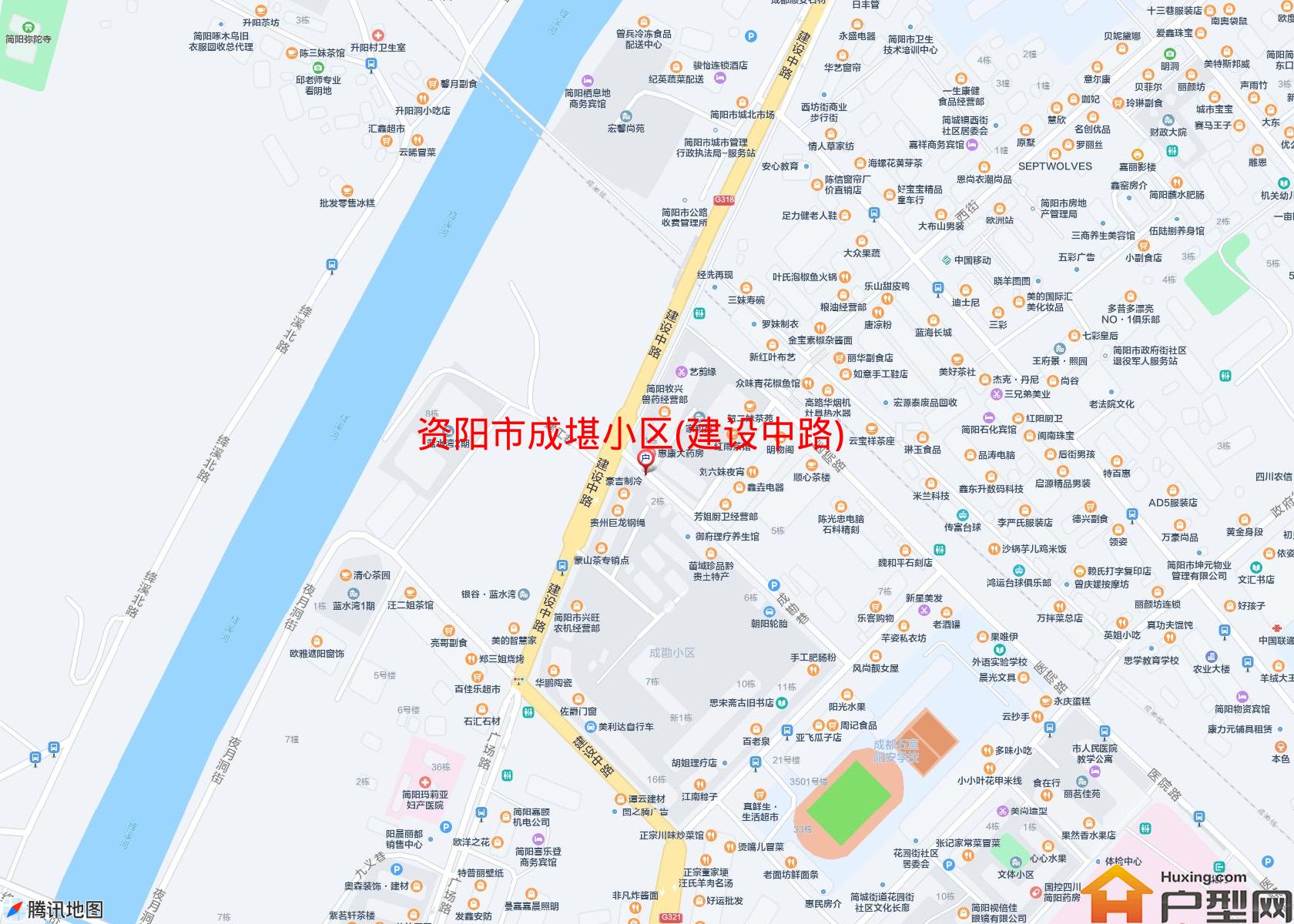成堪小区(建设中路)小区 - 户型网