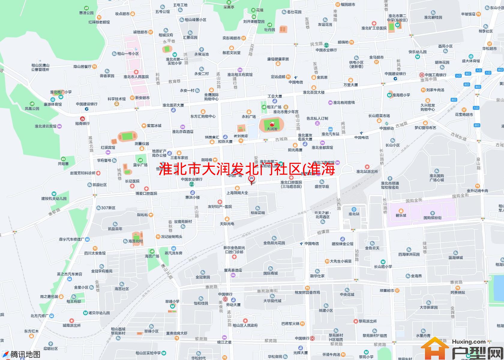 大润发北门社区(淮海中路)小区 - 户型网