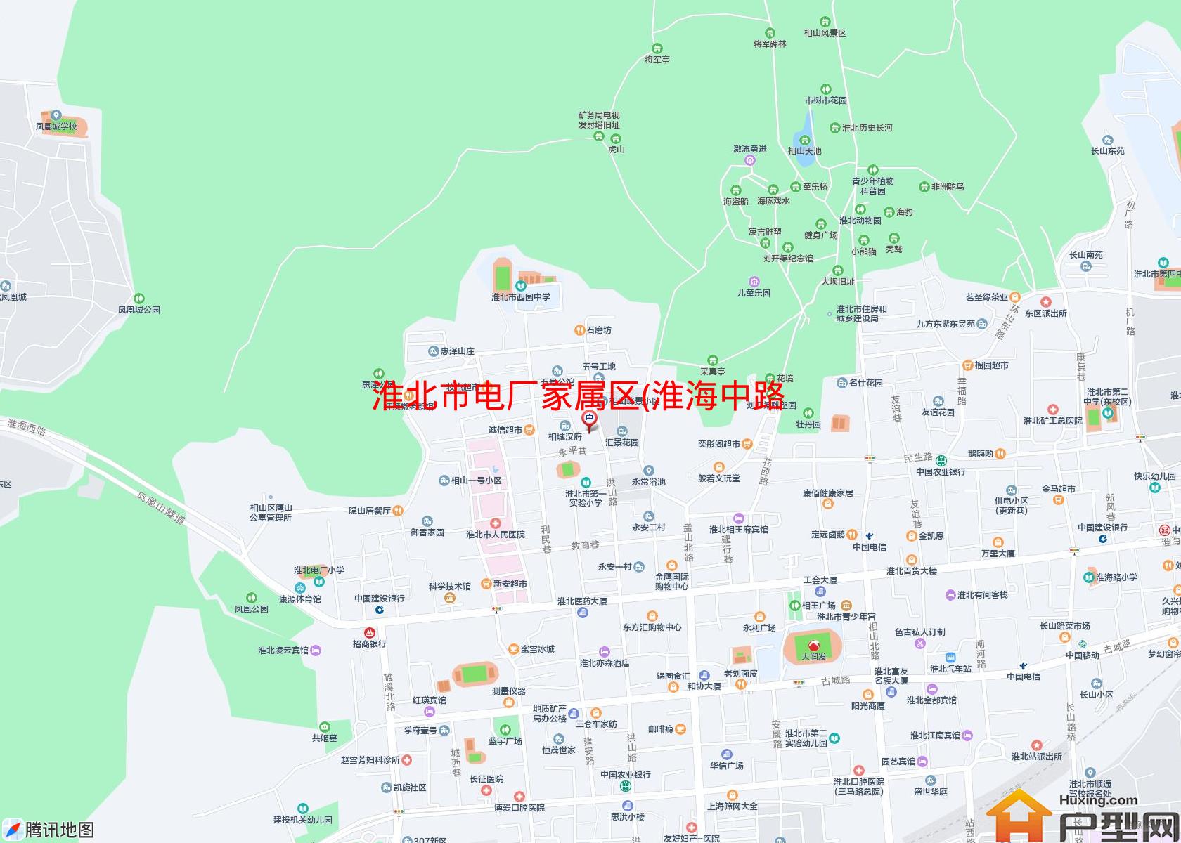 电厂家属区(淮海中路)小区 - 户型网