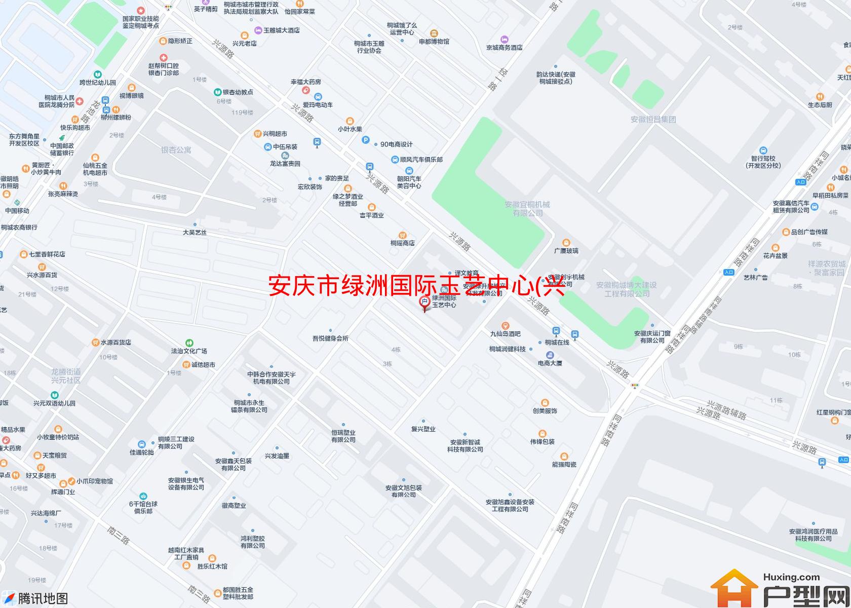 绿洲国际玉艺中心(兴源路)小区 - 户型网