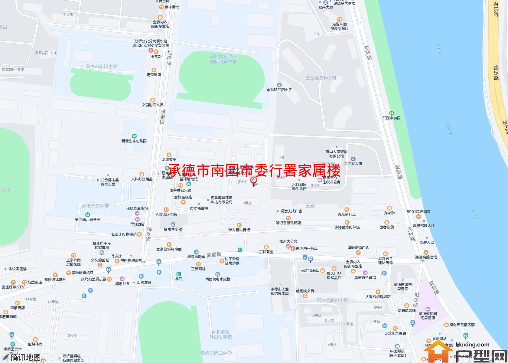 南园市委行署家属楼小区 - 户型网