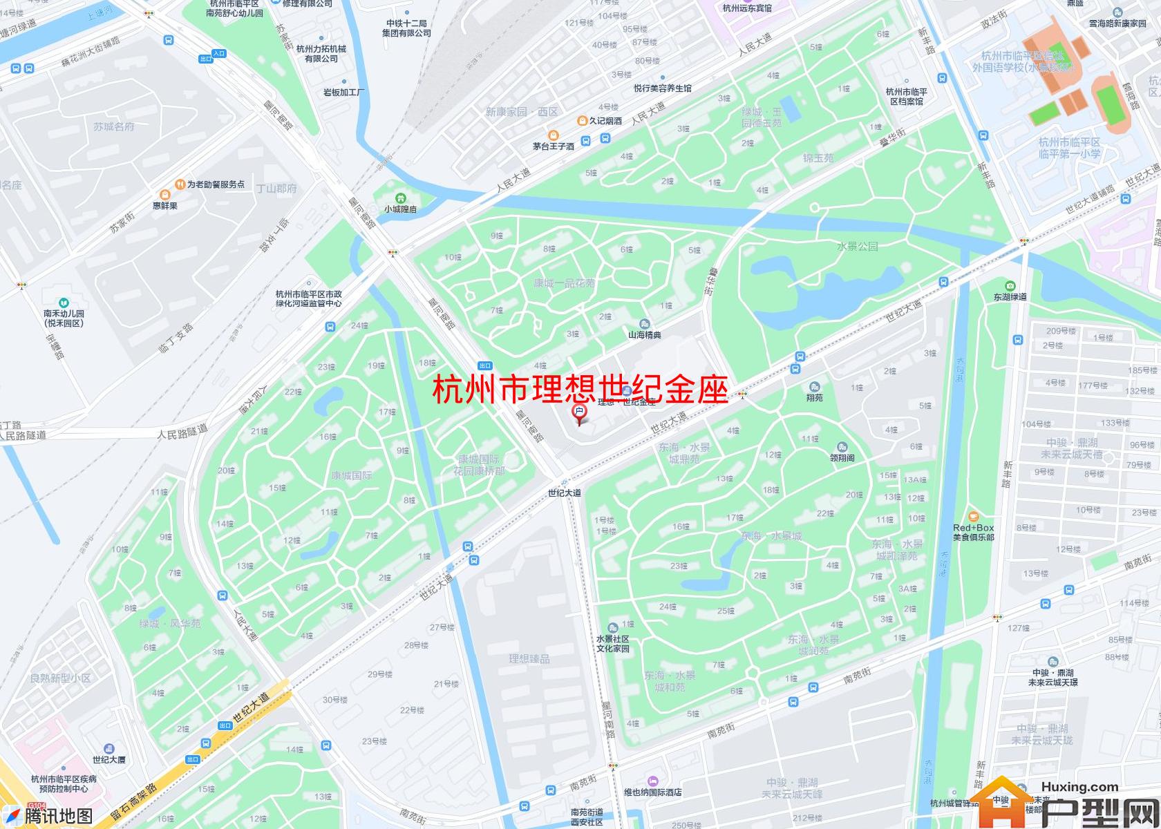 理想世纪金座小区 - 户型网