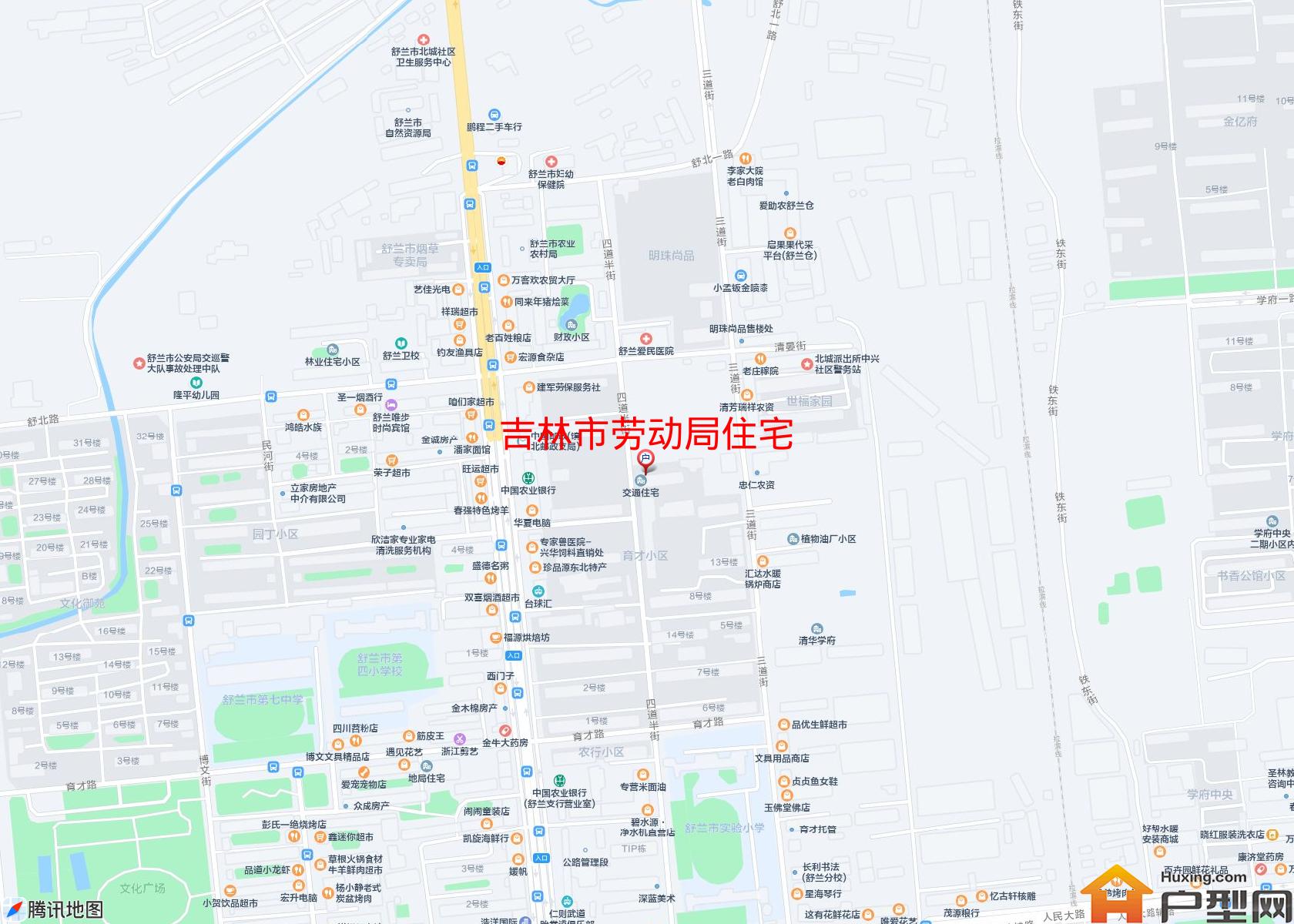 劳动局住宅小区 - 户型网