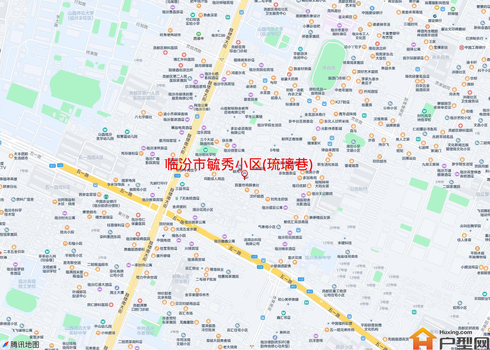 毓秀小区(琉璃巷)小区 - 户型网
