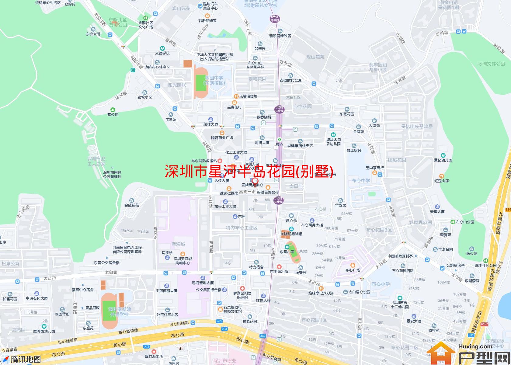 星河半岛花园(别墅)小区 - 户型网