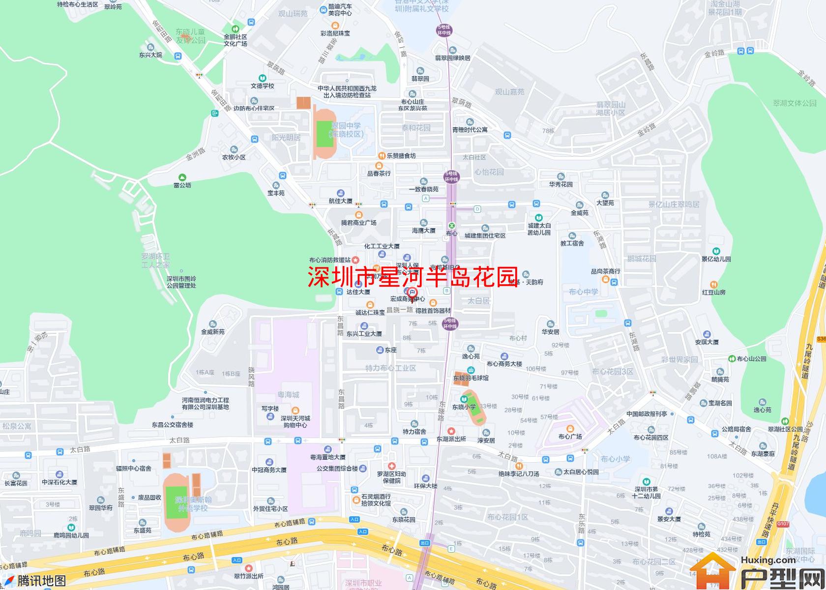 星河半岛花园小区 - 户型网
