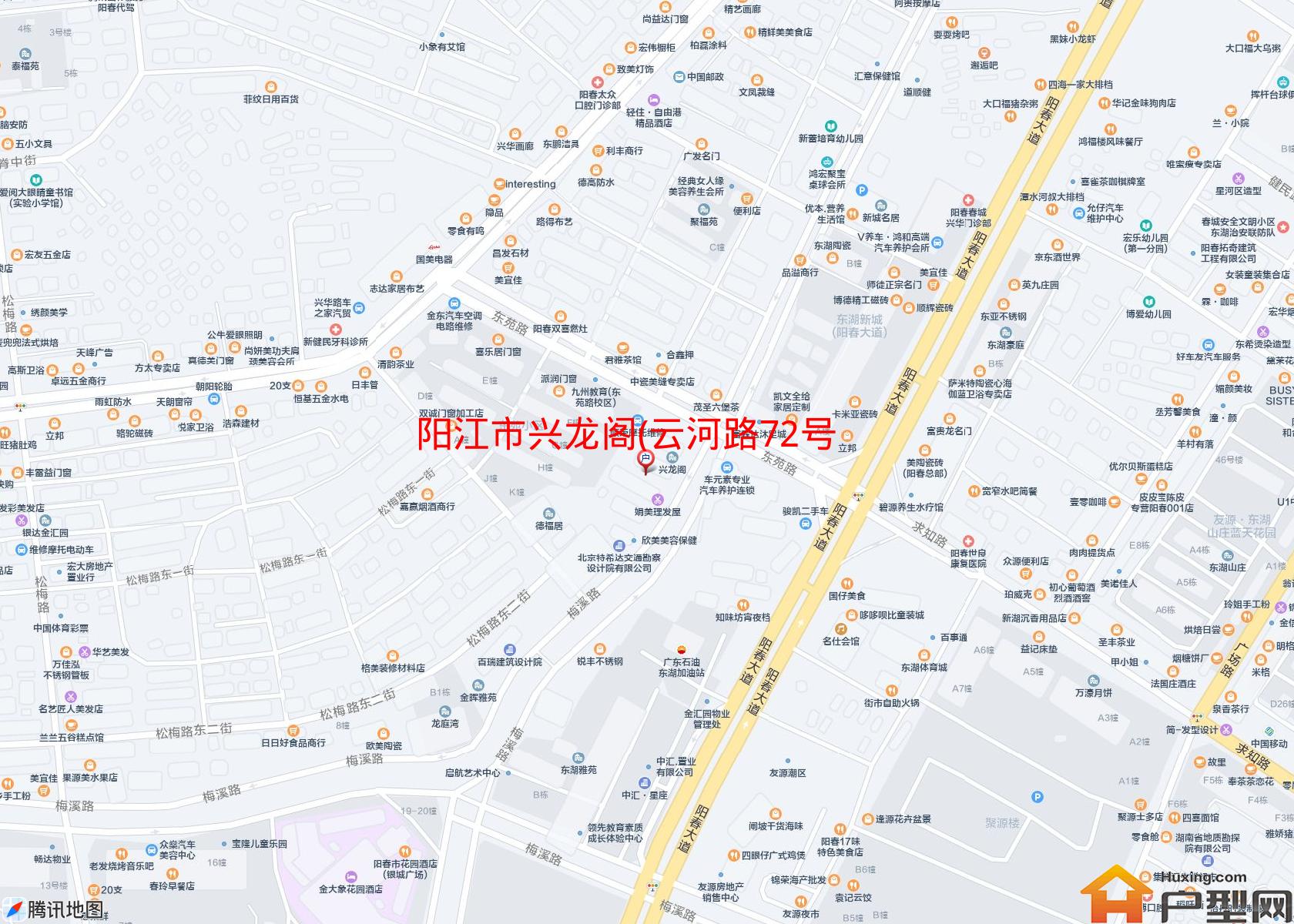 兴龙阁(云河路72号)小区 - 户型网