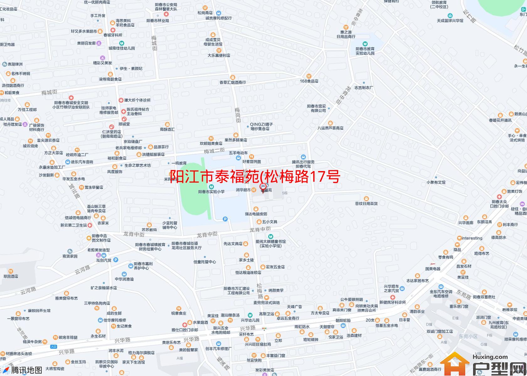 泰福苑(松梅路17号)小区 - 户型网