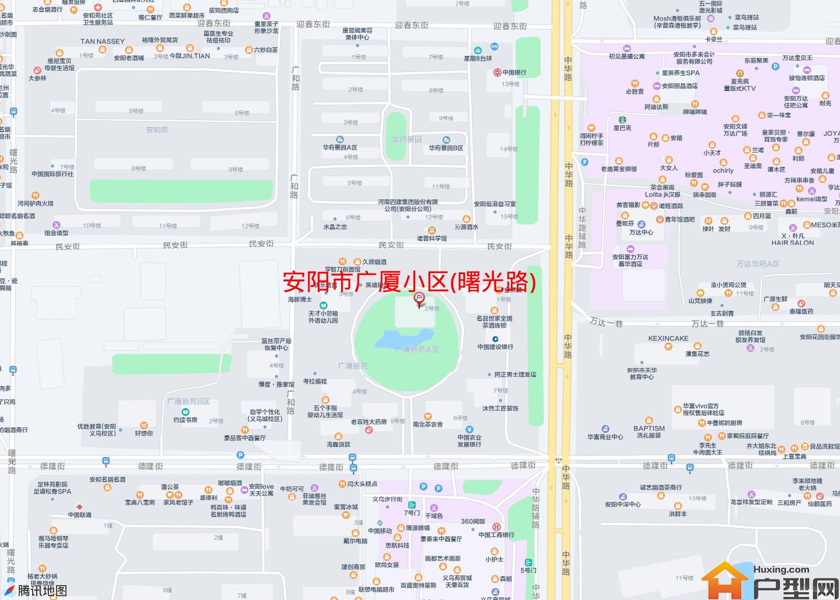 广厦小区(曙光路)小区 - 户型网