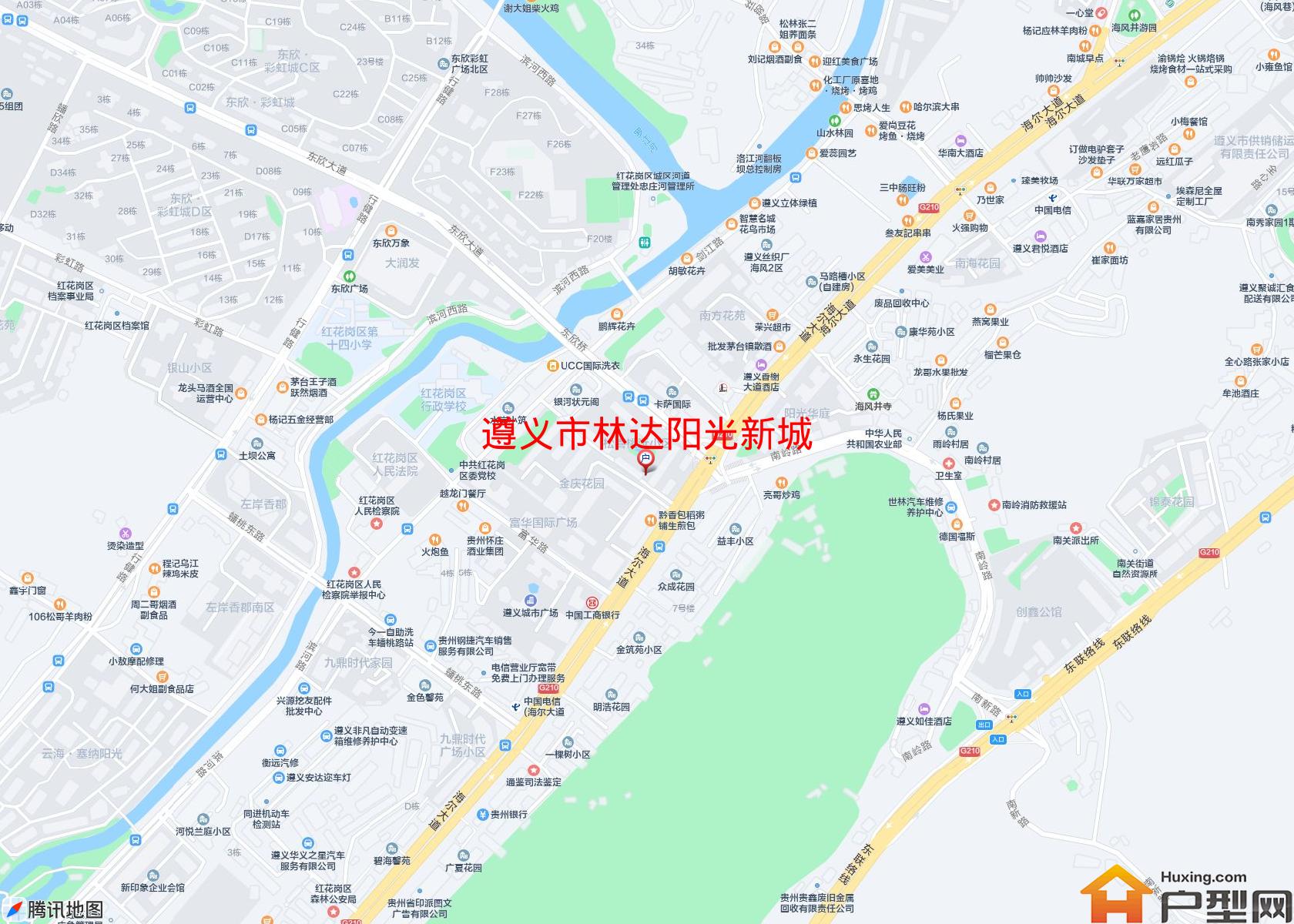 林达阳光新城小区 - 户型网