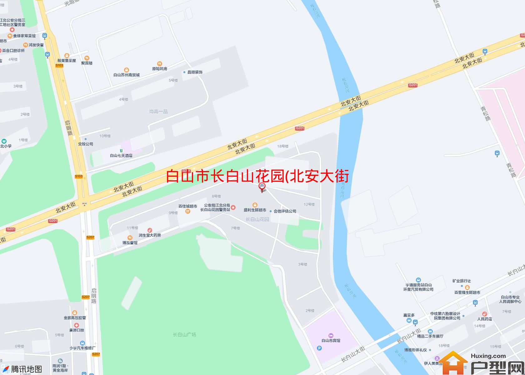 长白山花园(北安大街)小区 - 户型网