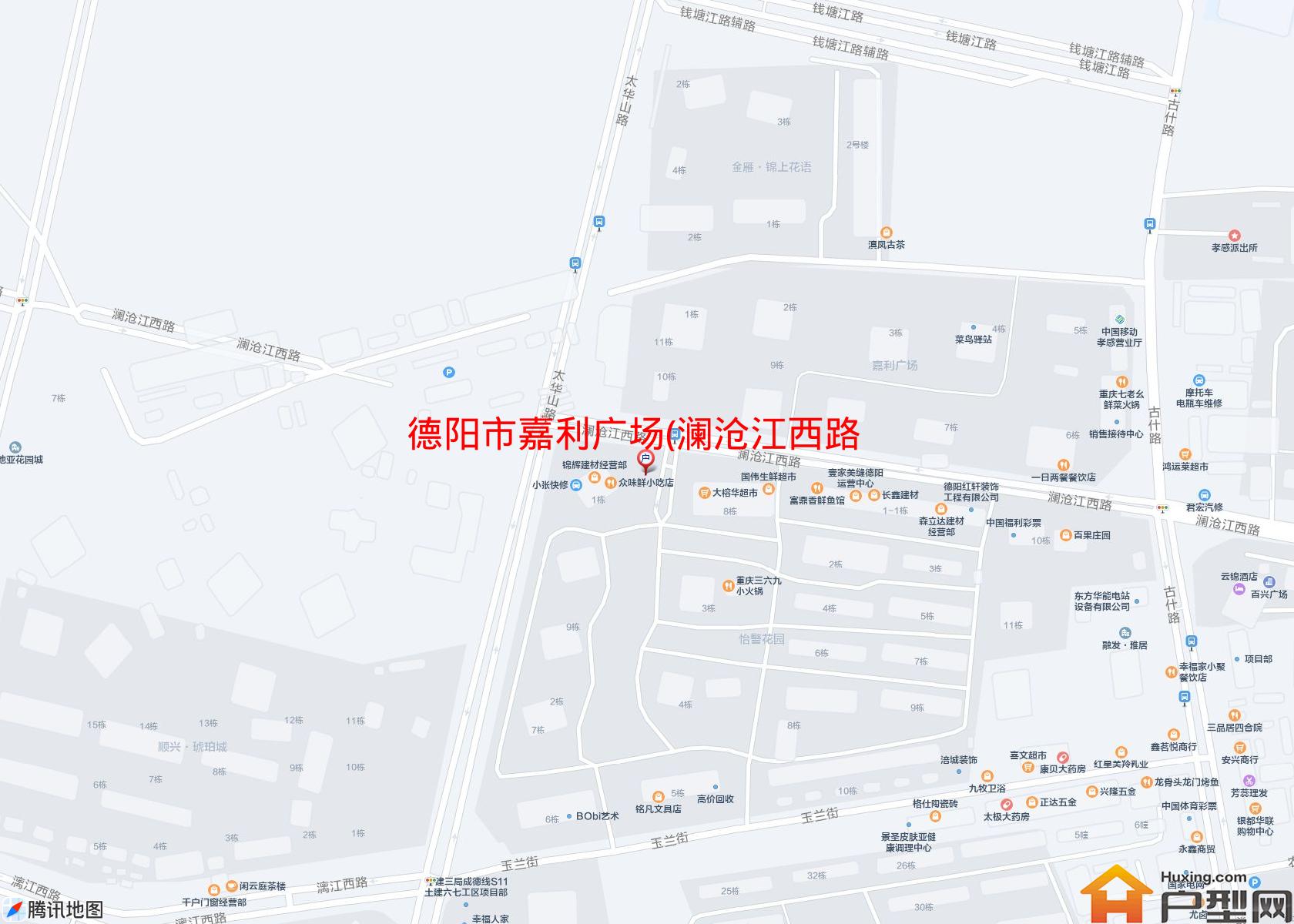 嘉利广场(澜沧江西路)小区 - 户型网