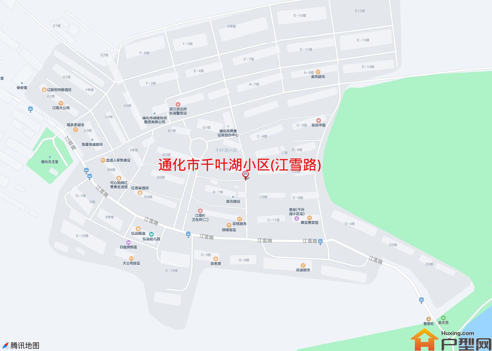 千叶湖小区(江雪路)小区 - 户型网