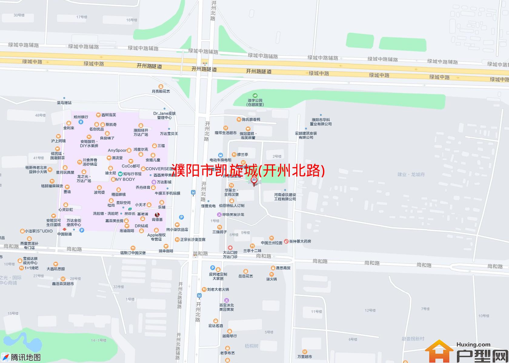 凯旋城(开州北路)小区 - 户型网