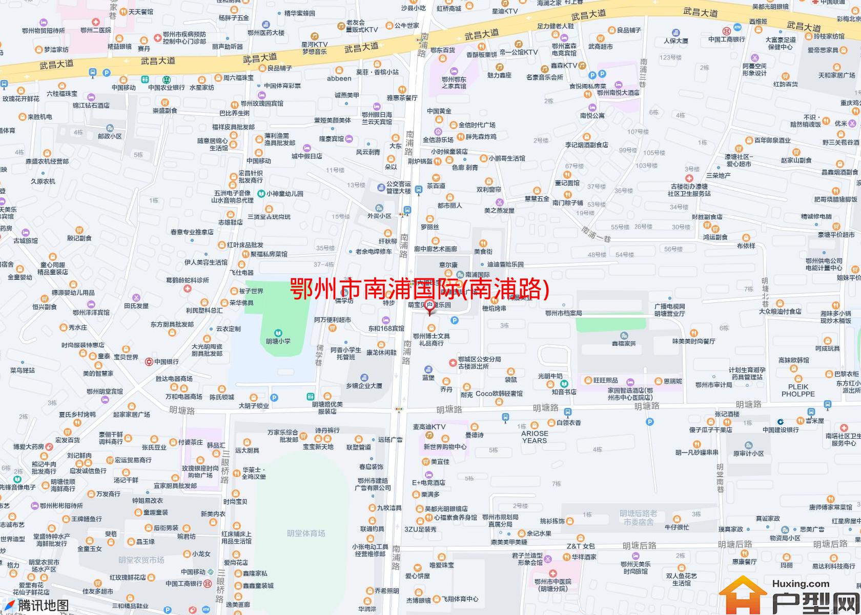 南浦国际(南浦路)小区 - 户型网